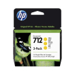  Original HP 712, 3ED79A Tintenpatrone gelb MultiPack (ca. 29 ml) 