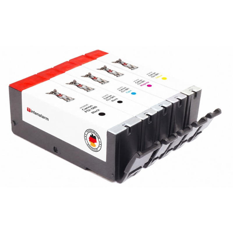 5 XXL Druckerpatronen von tintenalarm.de ersetzt Canon PGI-580 XXL & CLI-581 XXL Serie