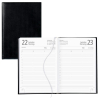  Buchkalender Tagesplaner 2025 von Zettler, DIN A5, schwarz 