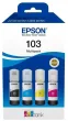  Original Epson 103 C 13 T 00S64A Tintenflasche MultiPack Bk,C,M,Y (ca. 4.500 Seiten) 