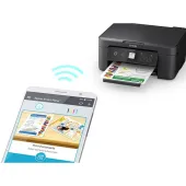  EPSON Expression Home XP-3200 3 in 1 Tintenstrahl-Multifunktionsdrucker, schwarz, inkl. UHG 