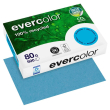  farbiges Kopierpapier Recyclingpapier Evercolor von Clairefontaine, DIN A4, 80 g/m², 500 Blatt, dunkelblau 