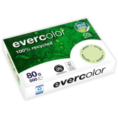  farbiges Kopierpapier Recyclingpapier Evercolor von Clairefontaine, DIN A4, 80 g/m², 500 Blatt, hellgrün 