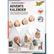  folia Adventskalender Bergdorf mehrfarbig 