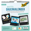  folia Kalender zum Selbstgestalten Dauerkalender jahresunabhängig schwarz 