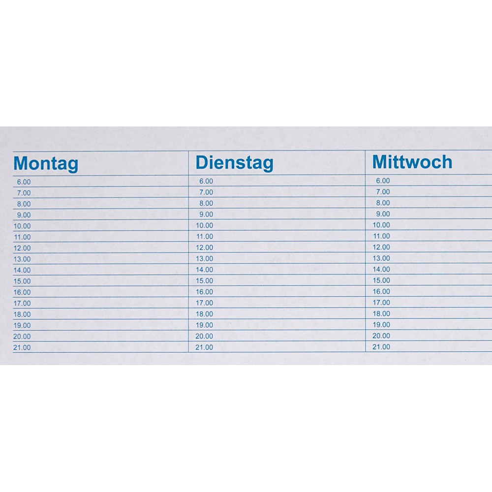 Schreibtischunterlage Office mit Kalender von RNK-Verlag, 30 Blatt,weiß