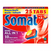  Somat EXTRA ALL IN 1 10 MULTI-AKTIV Spülmaschinentabs 25 St. 