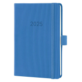  Taschenkalender Conceptum 2025 von Sigel, DIN A6, blau 