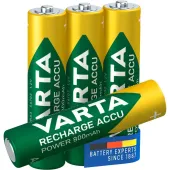  4 Akkus RECHARGE ACCU Power Micro AAA 800 mAh von VARTA 